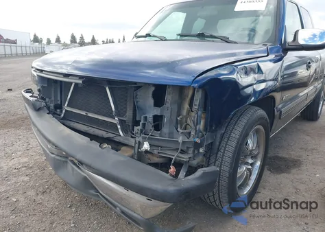 2002 Chevrolet Silverado 1500 Ls из США, поврежденный, VIN 2GCEC19V021294315